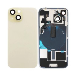 Back Cover Apple iPhone 15 with Wireless Charge+Flashlight Flex Yellow